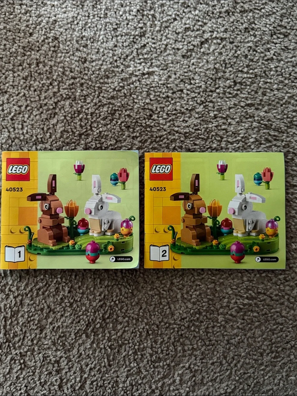 LEGO Easter Rabbits Display!